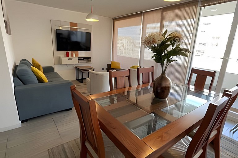 Amplio apartamento frente al mar