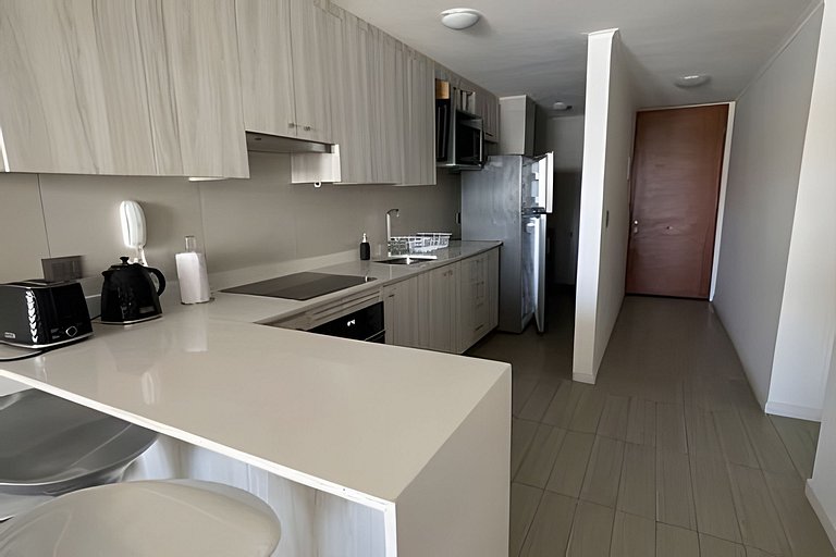 Amplio apartamento frente al mar