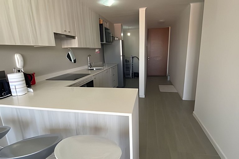 Amplio apartamento frente al mar