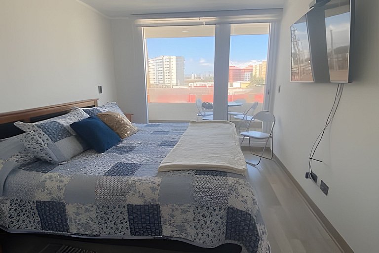 Amplio apartamento frente al mar