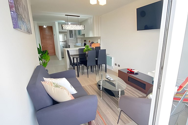 Apartamento a pasos del mar.